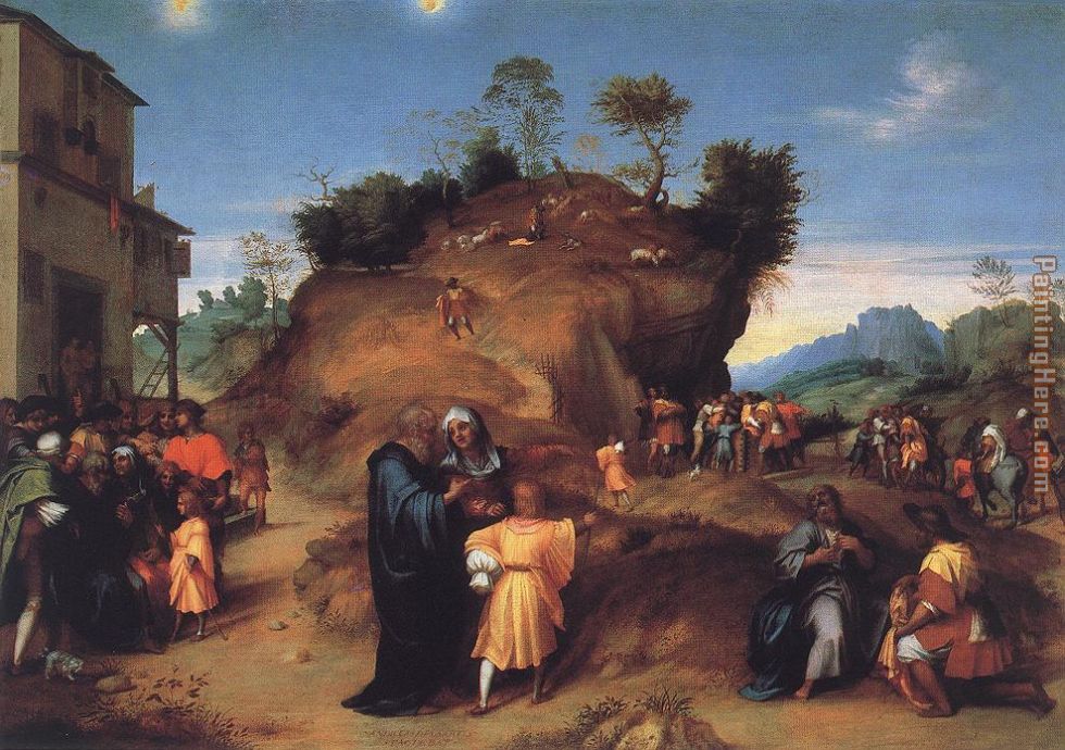 Stories of Joseph painting - Andrea del Sarto Stories of Joseph art painting
